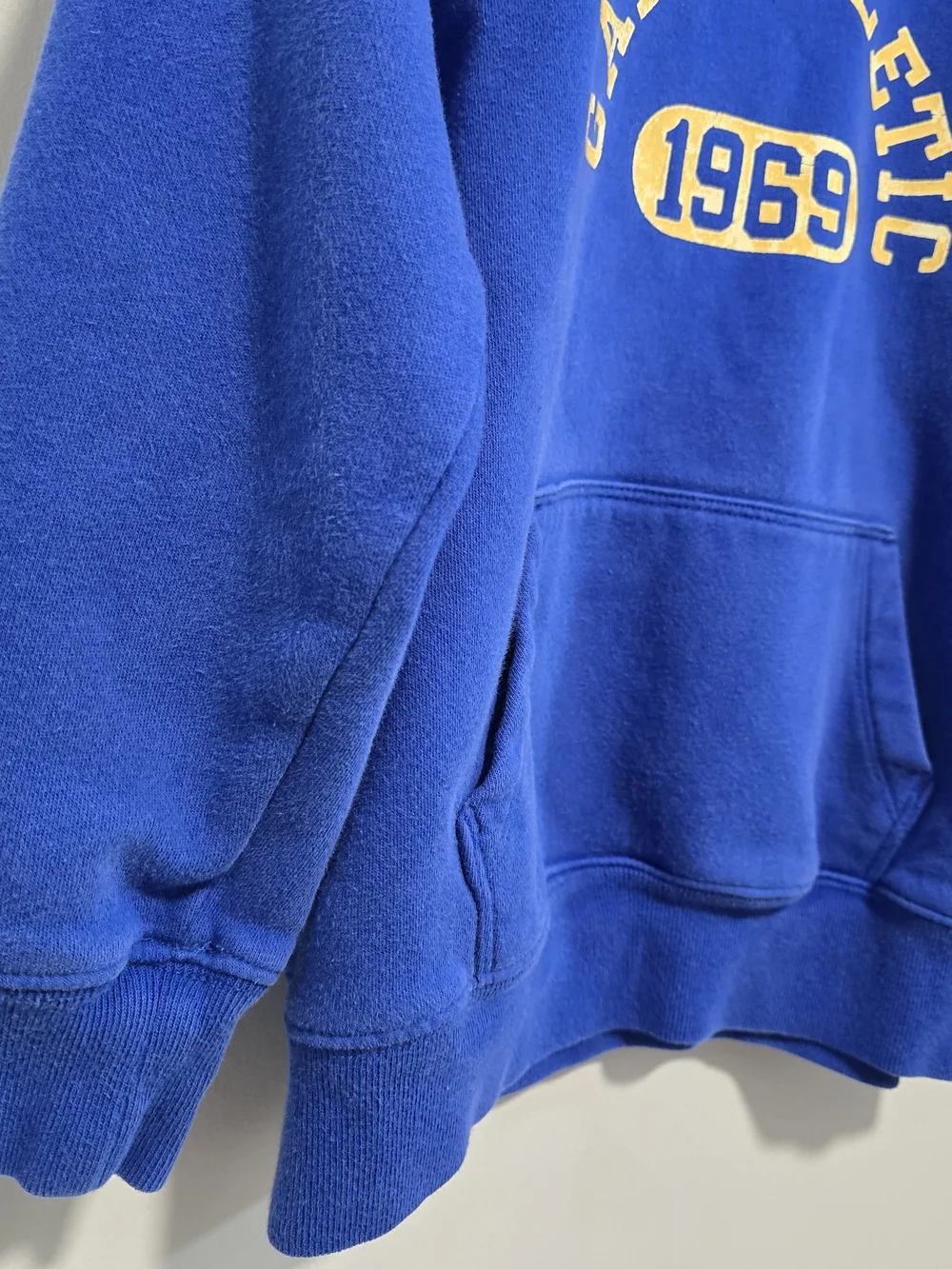 GAP Kids Vintage Soft Gap Athletic Logo Hoodie 6-7